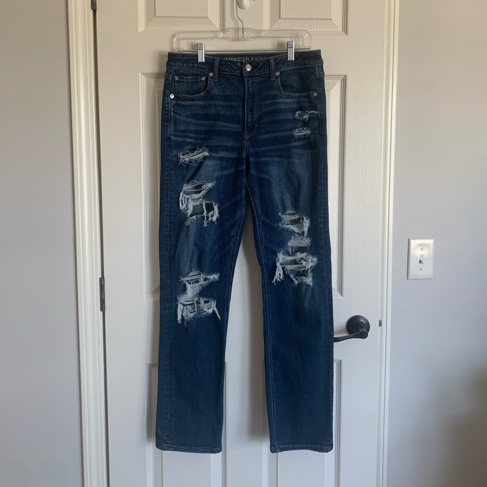 American Eagle AE Hi-Rise Slim Jeans - Women's 12 R